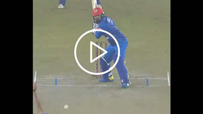 [Watch] Mohammad Nabi's Consecutive Sixes Puts Rohit Sharma & Co. In Panic Mode